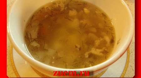 КУРИНЫЙ СУП