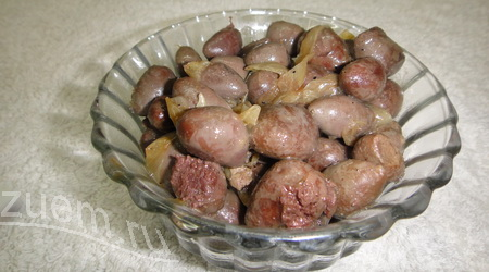 КУРИНАЯ СЕЛЕЗЕНКА С ЛУКОМ