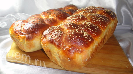 СЛАДКАЯ ХАЛА (ШАБАТНИЙ ХЛЕБ)