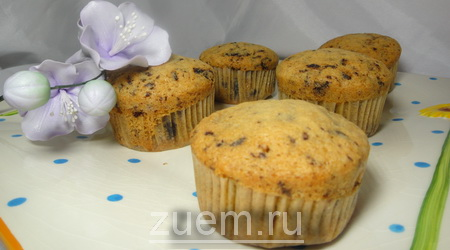 МАФФИНЫ С ШОКОЛАДОМ