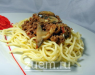 СПАГЕТТИ С МЯСОМ И ГРИБАМИ