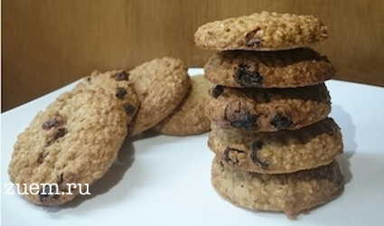 ОВСЯНОЕ ПЕЧЕНЬЕ НА РАСТИТЕЛЬНОМ МАСЛЕ