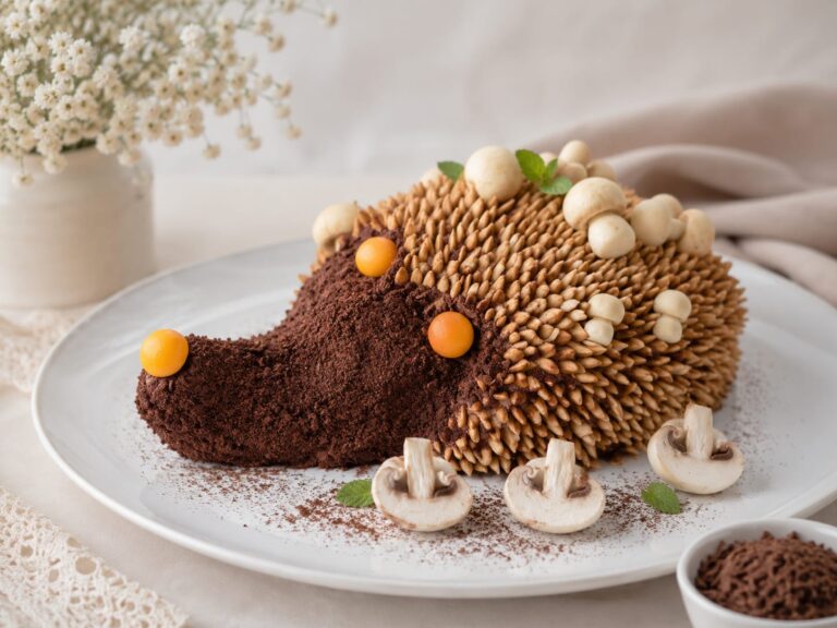 hedgehog cake